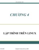 Bài giảng Hệ điều hành Linux - Chương 4: Lập trình trên Linux