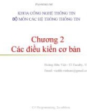 HỆ THỐNG THÔNG TIN - Các điều khiển cơ bản