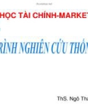 Bài giảng Nguyên lý thống kê: Chương 2 - ThS. Ngô Thái Hưng