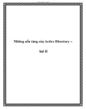 Những nền tảng của Active Directory – bài II