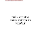 Phần chương trình viết trên vi xử lý