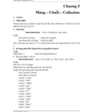 GIÁO TRÌNH MICOSOFT VISUAL BASIC - Chương 5 Mảng – Chuỗi – Collection