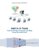 Add-in A-Tools: Trích lọc dữ liệu và tạo báo cáo động trong Microsoft Excel - ThS. Nguyễn Duy Tuân