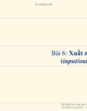 Bài giảng Kỹ thuật lập trình: Bài 6 - TS. Đào Trung Kiên