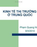 Kinh tế thị trường ở Trung Quốc