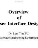 Overview of User Interface Design