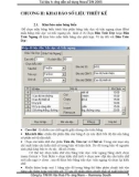 Hướng dẫn sử dụng NovaTDN 2005 - Chương 2