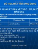 Đồ họa máy tính ứng dụng cho tin học mỏ - Chương 10