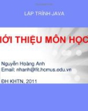 LẬP TRÌNH VỀ JAVA