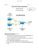 CCNA1 SKILL BASED EXAMINATION - Number 11