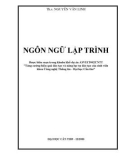 Giáo trình: Ngôn ngữ lập trình - ThS. Nguyễn Văn Linh