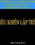 BÀI GIẢNG ĐIỀU KHIỂN LẬP TRÌNH PLC