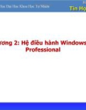 Chương 2: Hệ điều hành Windows XP Professional