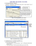 GIỚI THIỆU SQL QUERY ANALYZER