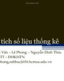 Phân tích số liệu thống kê