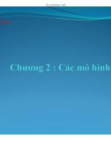 Bài giảng CSDL: Chương 2 - Ngôn ngữ thao tác dữ liệu