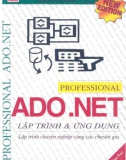 Lập trình chuyên nghiệp cùng các chuyên gia - Professional ADO .NET lập trình và ứng dụng