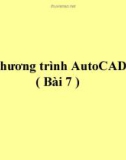 Chương trình AutoCAD - Bài 7 Khối - Chèn khối - Phá khối