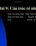 Bài giảng về Bài 9: Cấu trúc rẽ nhánh