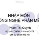 Công Nghệ phần mềm - Giới thiệu