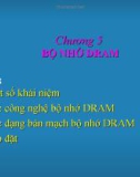 BỘ NHỚ DRAM