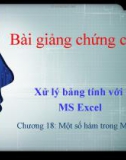 Bài giảng Chứng chỉ A: Buổi 3 - GV. Nguyễn Duy Sang