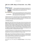 SQL Server 2000 : Bảng ảo (Virtual table - view) Phần 1