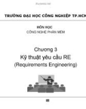 Bài giảng Công nghệ phần mềm: Chương 3 - Trường ĐH Công nghiệp TP. HCM