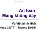 An toàn Mạng không dây