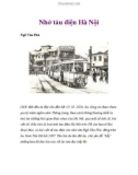 Nhớ tàu điện Hà Nội