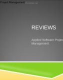 Applied Software Project Management - REVIEWS