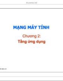 Bài giảng Mạng máy tính: Chương 2 - ĐH Giao thông Vận tải