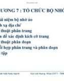 Lý thuyết hệ điều hành - Chương 7