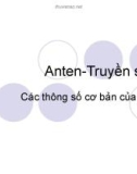 Anten-Truyền sóng - Các thông số cơ bản của anten (phần 1)