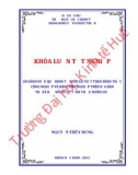 Khóa luận tốt nghiệp: So sánh hiệu quả kinh tế nuôi gà thịt theo hình thức nuôi công nghiệp và bán công nghiệp trên địa bàn thị xã Hương Thủy, tỉnh Thừa Thiên Huế