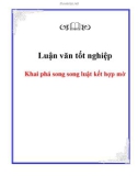 Luận văn : Khai phá song song luật kết hợp mờ