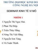 Bài thuyết trình chủ đề 1: Hành vi của doanh nghiệp nhằm mục đích gì? Để đạt được mục đích đó khi tham gia thị trường doanh nghiệp phải giải quyết những vấn đề gì? Cho ví dụ minh họa