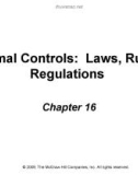 Lecture The dynamics of mass communication: Media in the digital age (10/e): Chapter 16 - Joseph R. Dominick