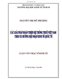 Luận văn Thạc sĩ Kinh tế: Các giải pháp hoàn thiện hệ thống thuế Việt Nam theo xu hướng hội nhập kinh tế quốc tế