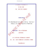 Luận văn Thạc sỹ Khoa học kinh tế: Giải pháp nâng cao động lực làm việc cho người lao động tại Công ty cổ phần mía đường Lam Sơn - Thanh Hóa