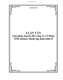 Đề tài: Giải pháp chuyển đổi Công Ty Cổ Phần XNK Intimex thành tập đoàn kinh tế