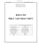 Báo cáo thực tập nhận thức: Công ty Cổ phần Xuất nhập khẩu Tiến Minh