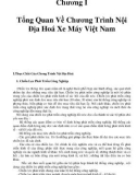 Tiểu luận: Tổng Quan Về Chương Trình Nội Địa Hoá Xe Máy Việt Nam