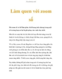 Làm quen với zoom số