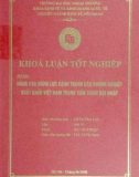 Khóa luận tốt nghiệp: Nâng cao năng lực cạnh tranh của các doang nghiệp xuất khẩu Việt Nam trong tiến trình hội nhập