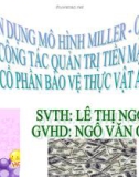 Đề tài: Vận dụng mô hình Miller-Orr vào công tác quản trị tiền mặt tại Công ty cổ phần bảo vệ thực vật An Giang