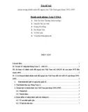 Tiểu luận: Asean trong chính sách đối ngoại của Việt Nam giai đoan 1991-1995 