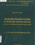 Luận văn Thạc sĩ, Truyền thông đại chúng, Luận văn Thạc sĩ Truyền thông đại chúng: Hiệu quả chương trình thời sự truyền hình của Đài Phát thanh - Truyền hình Tuyên Quang