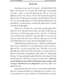 Đề tài: Thực trạng và một số giải pháp nâng cao khả năng thắng thầu trong xây dựng cơ bản