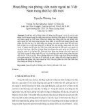 Luận văn Thạc sĩ: Hoạt động của phóng viên nước ngoài tại Việt Nam trong thời kỳ đổi mới